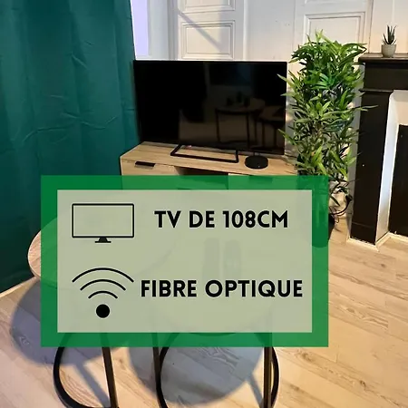 Apartman Au Coeur De Rouen, 4 Personnes, Calme & Elegant Rouen